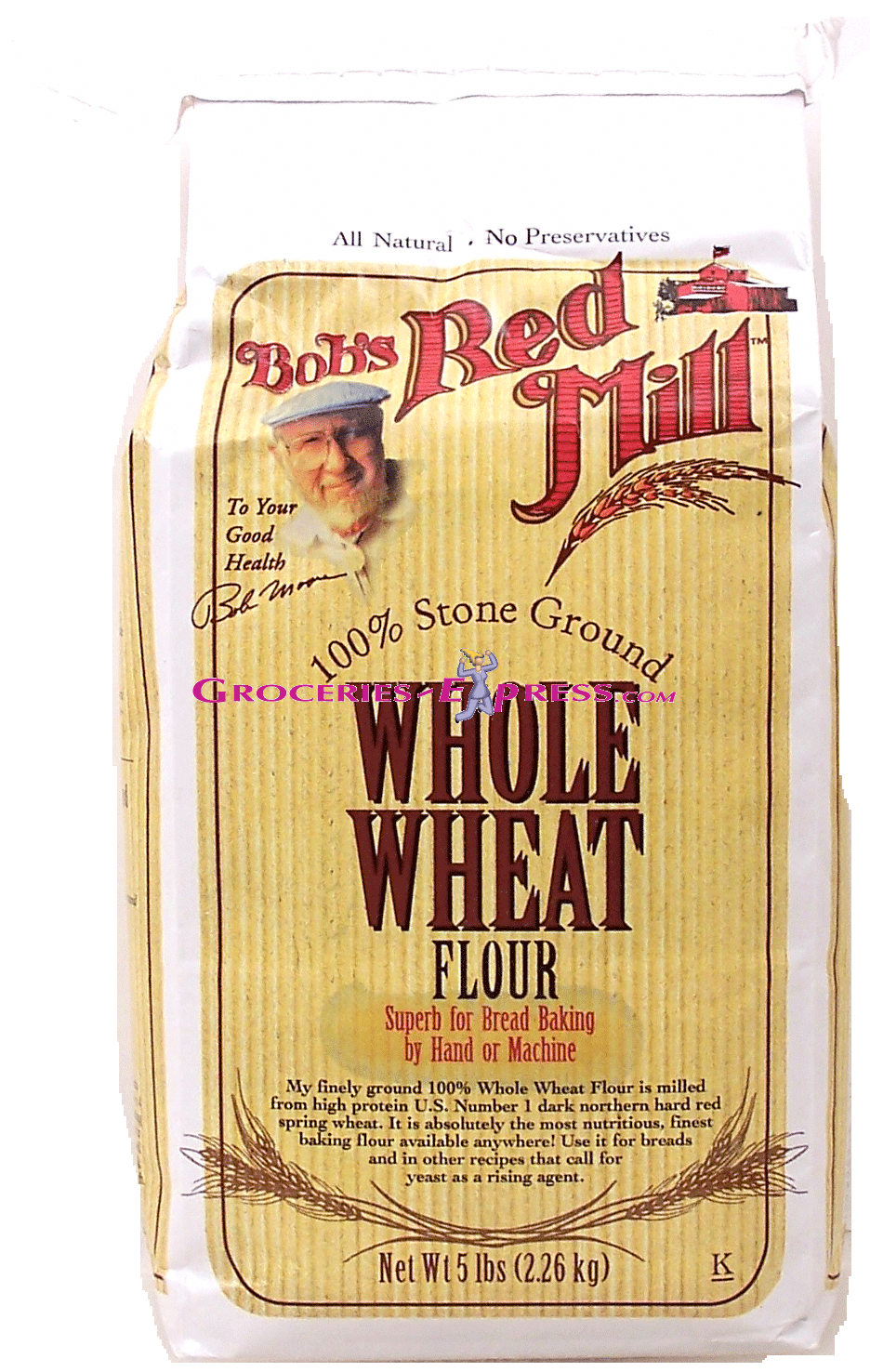 Bob's Red Mill&nbsp;&nbsp;flour, whole wheat, 100% stone ground Full-Size Picture